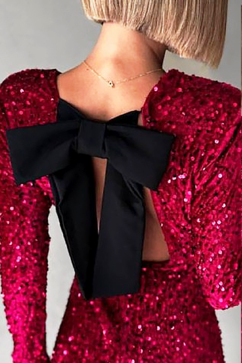 Рокля JOLINZA RED, Цвят: червен, IVET.BG - Твоят онлайн бутик.