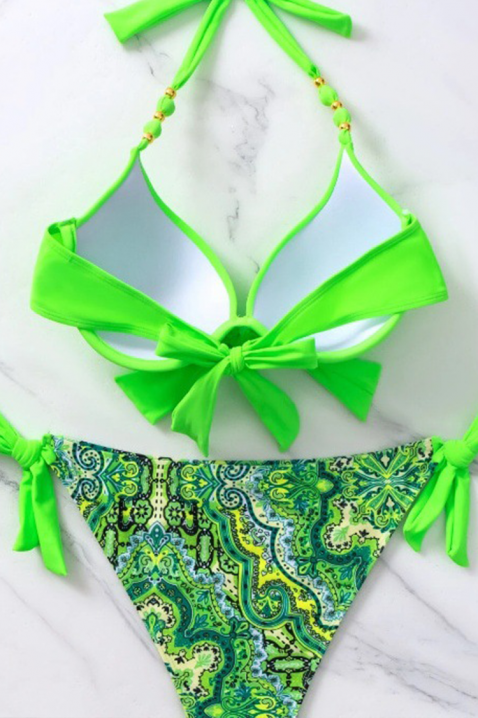 Бански IRELJA GREEN, Цвят: зелен, IVET.BG - Твоят онлайн бутик.