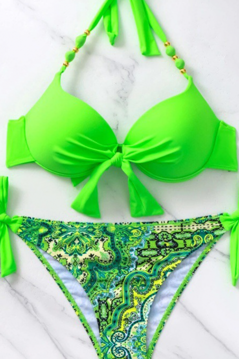 Бански IRELJA GREEN, Цвят: зелен, IVET.BG - Твоят онлайн бутик.