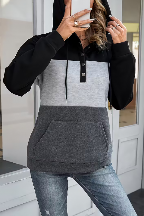 Суичър FRELONDA, Цвят: сив, IVET.BG - Твоят онлайн бутик.