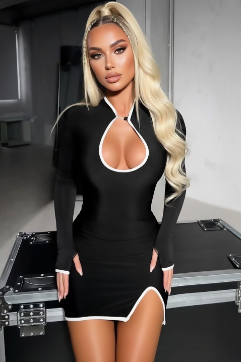 Рокля TERLONSA, Цвят: черен, IVET.BG - Твоят онлайн бутик.