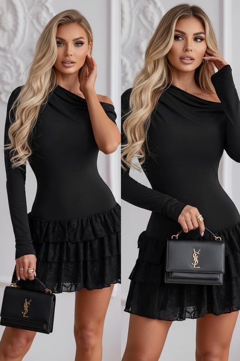 Рокля STELARA, Цвят: черен, IVET.BG - Твоят онлайн бутик.