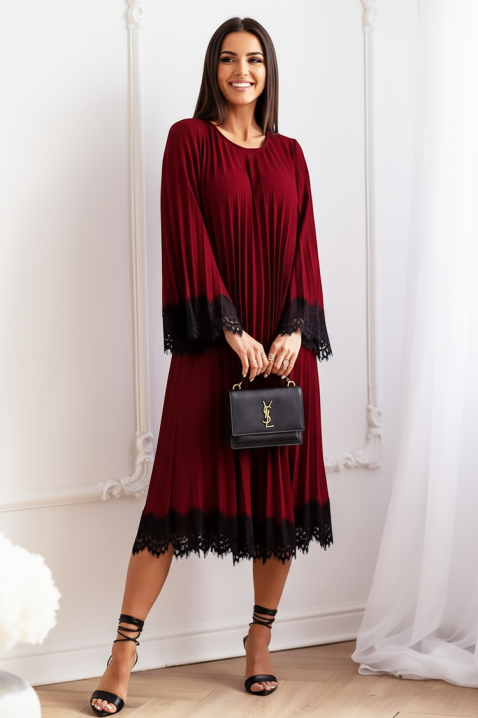 Рокля CANELDA RED, Цвят: червен, IVET.BG - Твоят онлайн бутик.