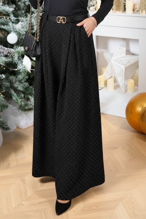 Панталон VALEANA BLACK, Цвят: черен, IVET.BG - Твоят онлайн бутик.