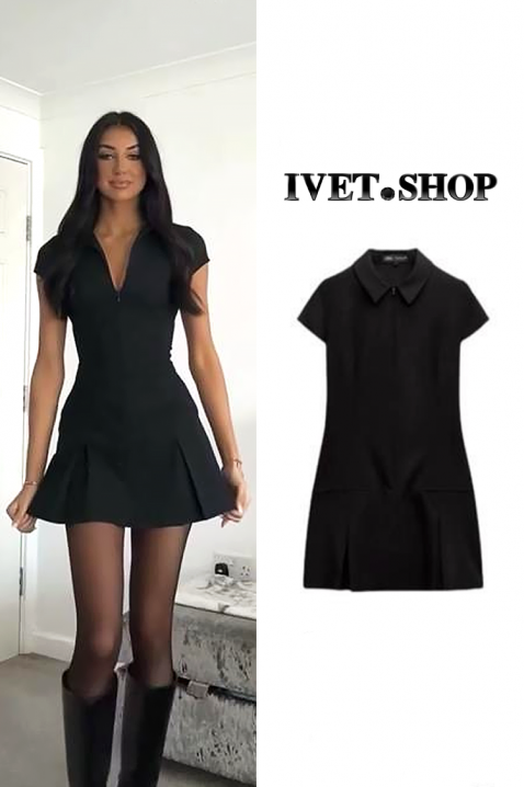 Рокля DAMILDA, Цвят: черен, IVET.BG - Твоят онлайн бутик.