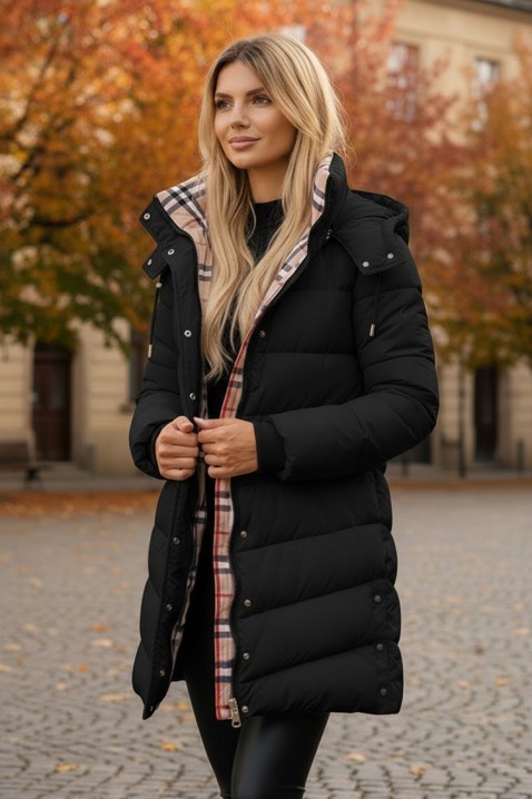 Яке RENIESA BLACK, Цвят: черен, IVET.BG - Твоят онлайн бутик.