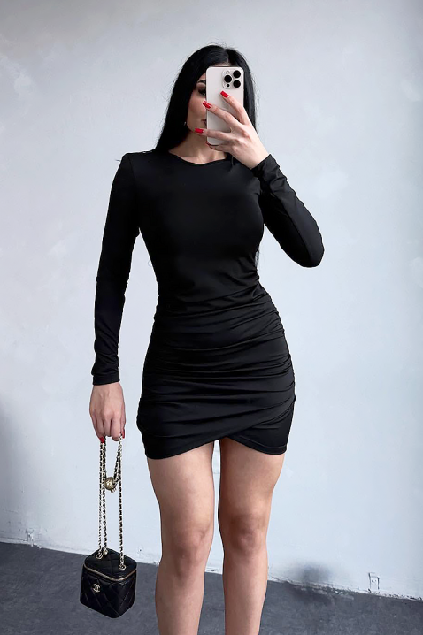 Рокля BLEVILDA, Цвят: черен, IVET.BG - Твоят онлайн бутик.