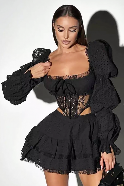 Рокля VELZIRA, Цвят: черен, IVET.BG - Твоят онлайн бутик.