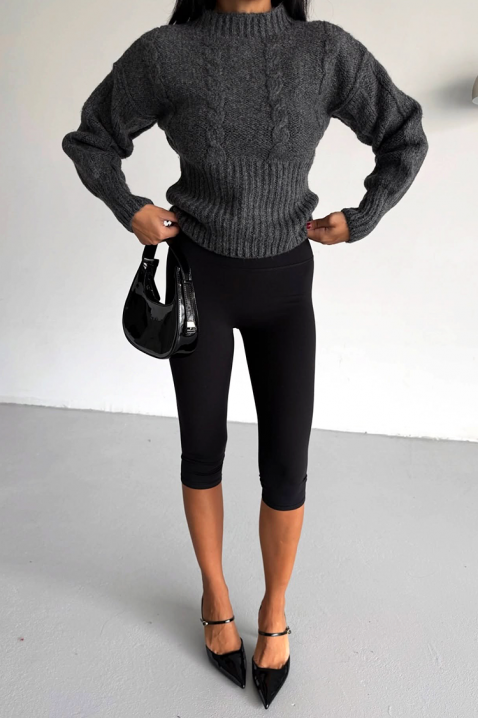 Пуловер BLANDIRA GREY, Цвят: сив, IVET.BG - Твоят онлайн бутик.