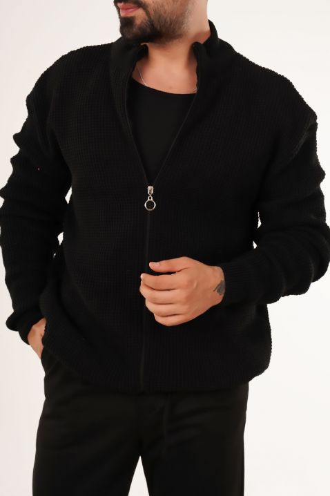 Мъжка жилетка PARELMO BLACK, Цвят: черен, IVET.BG - Твоят онлайн бутик.