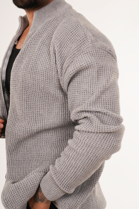 Мъжка жилетка PARELMO GREY, Цвят: сив, IVET.BG - Твоят онлайн бутик.