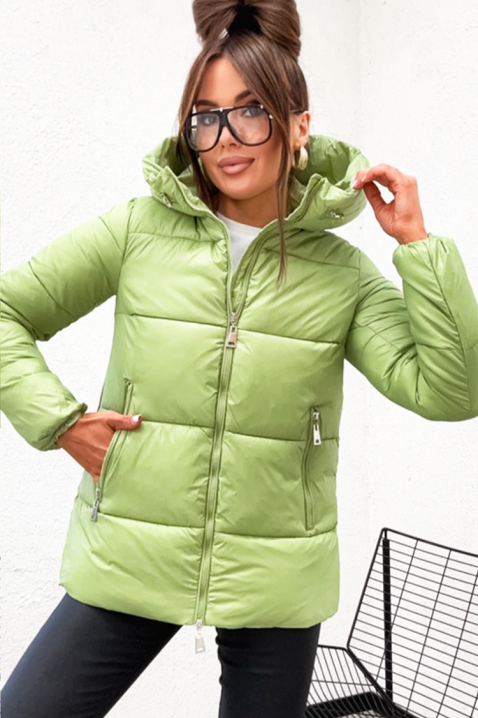 Яке LAMRINDA, Цвят: зелен, IVET.BG - Твоят онлайн бутик.