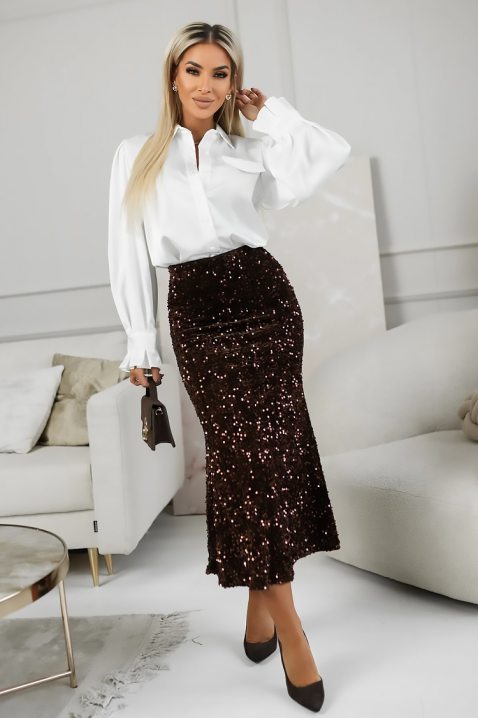 Дамска риза LABRENZA WHITE, Цвят: бял, IVET.BG - Твоят онлайн бутик.