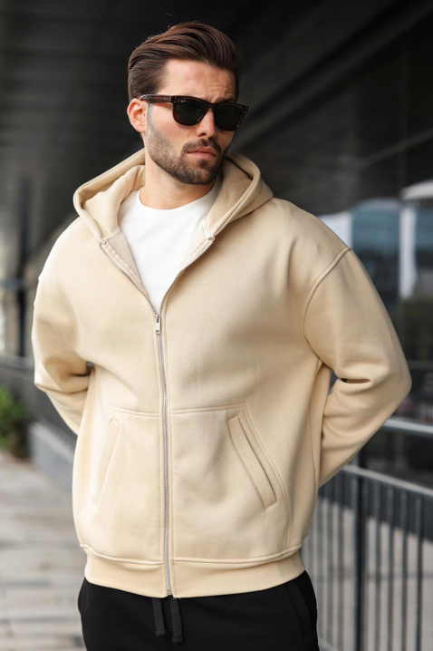 Мъжки суичър VERGERO BEIGE, Цвят: беж, IVET.BG - Твоят онлайн бутик.