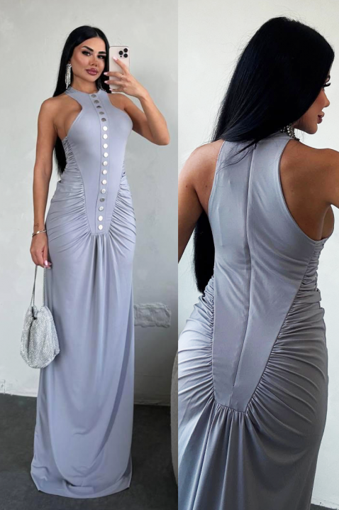 Рокля NABRILZA SKY, Цвят: светлосин, IVET.BG - Твоят онлайн бутик.