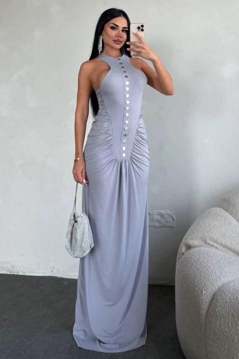 Рокля NABRILZA SKY, Цвят: светлосин, IVET.BG - Твоят онлайн бутик.