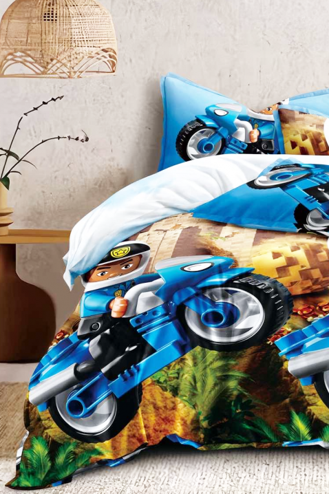 Спален комплект ZOPELDY 160x200 cm памук - 4 части, Цвят: многоцветен, IVET.BG - Твоят онлайн бутик.