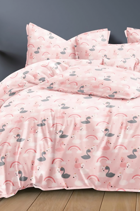 Спален комплект OPELFY 160x200 cm памук - 4 части, Цвят: многоцветен, IVET.BG - Твоят онлайн бутик.