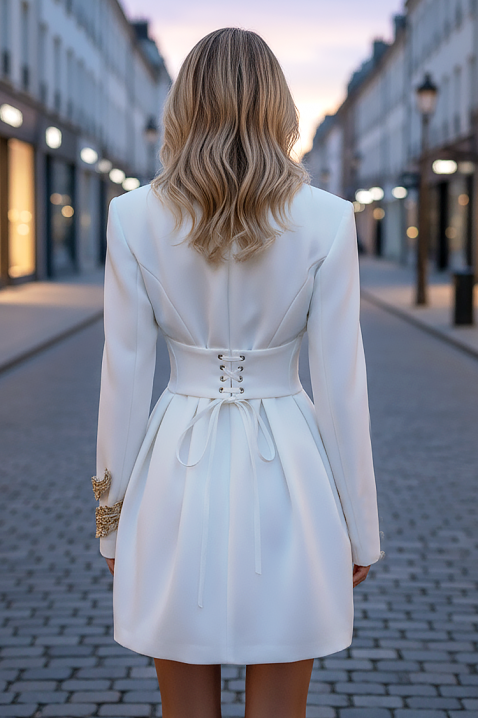 Рокля BLANDENZA WHITE, Цвят: бял, IVET.BG - Твоят онлайн бутик.