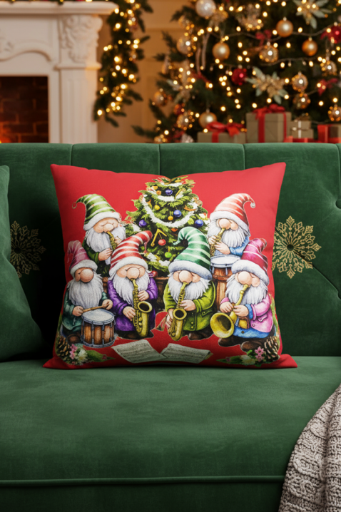 Калъфка за възглавница BLOSEDY 40х40 cm, Цвят: червен, IVET.BG - Твоят онлайн бутик.