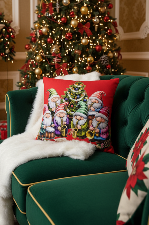 Калъфка за възглавница BLOSEDY 40х40 cm, Цвят: червен, IVET.BG - Твоят онлайн бутик.