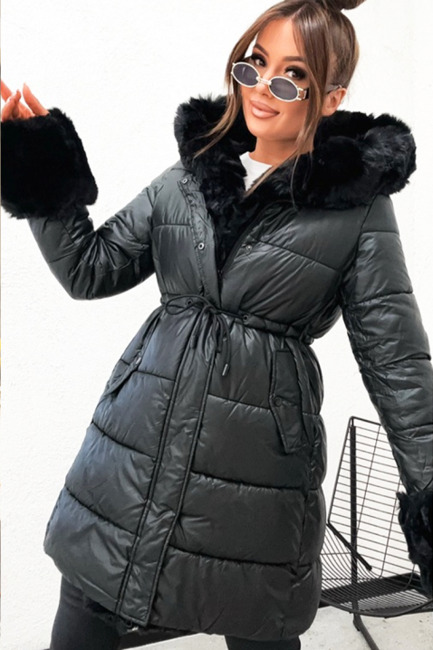 Яке ZERFIOLJA BLACK, Цвят: черен, IVET.BG - Твоят онлайн бутик.