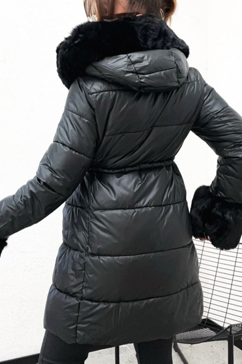 Яке ZERFIOLJA BLACK, Цвят: черен, IVET.BG - Твоят онлайн бутик.