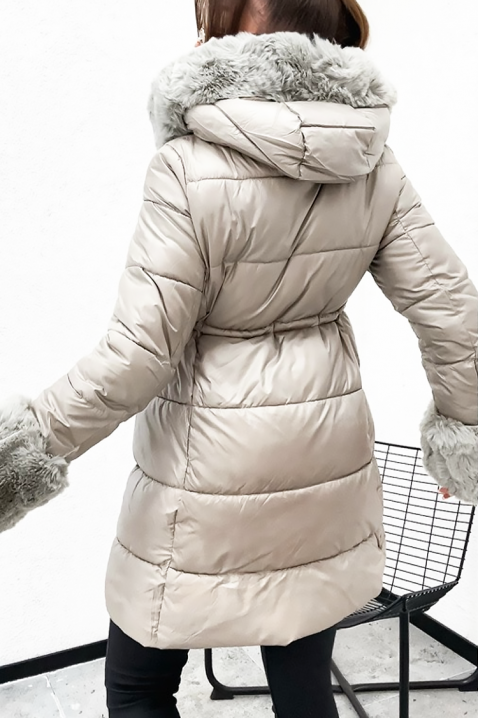 Яке ZERFIOLJA BEIGE, Цвят: беж, IVET.BG - Твоят онлайн бутик.