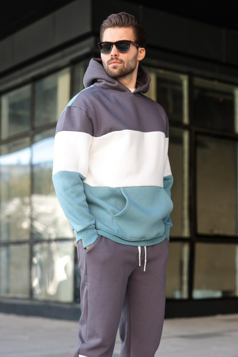 Мъжки комплект FREDERO GRAFIT, Цвят: графит, IVET.BG - Твоят онлайн бутик.