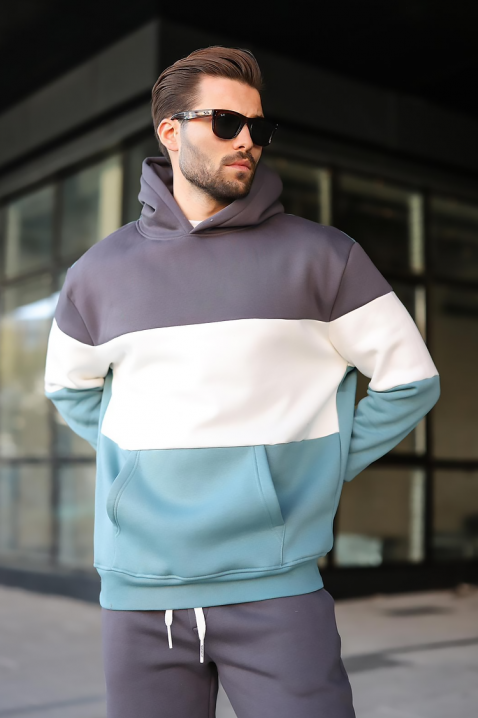 Мъжки комплект FREDERO GRAFIT, Цвят: графит, IVET.BG - Твоят онлайн бутик.