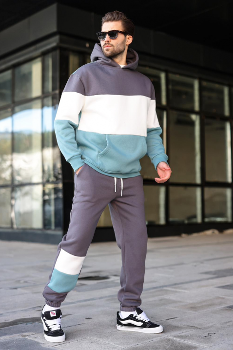 Мъжки комплект FREDERO GRAFIT, Цвят: графит, IVET.BG - Твоят онлайн бутик.