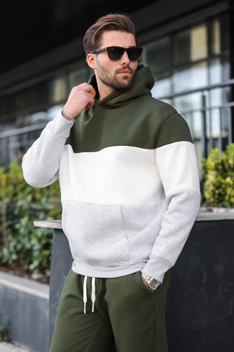 Мъжки комплект FREDERO KHAKI, Цвят: каки, IVET.BG - Твоят онлайн бутик.