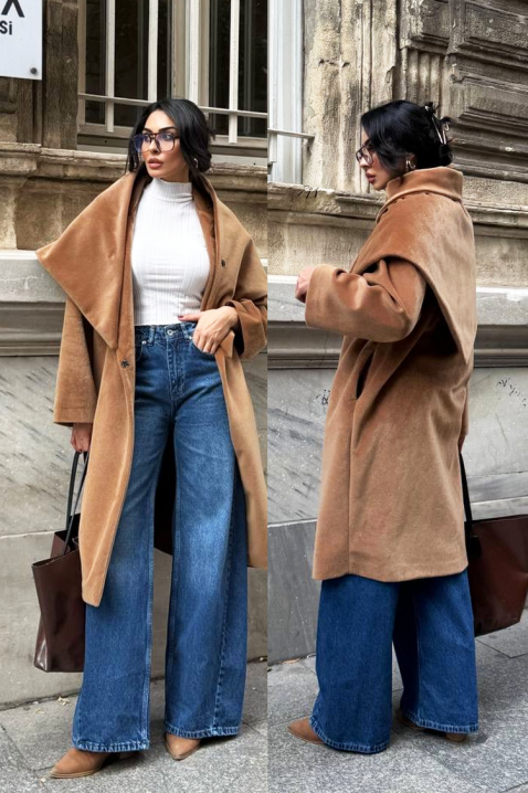 Палто ALSIENA CAMEL, Цвят: светлокафяв, IVET.BG - Твоят онлайн бутик.