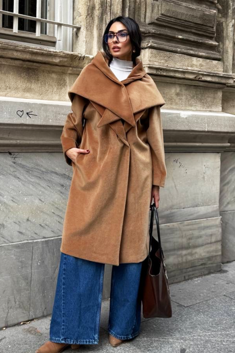 Палто ALSIENA CAMEL, Цвят: светлокафяв, IVET.BG - Твоят онлайн бутик.