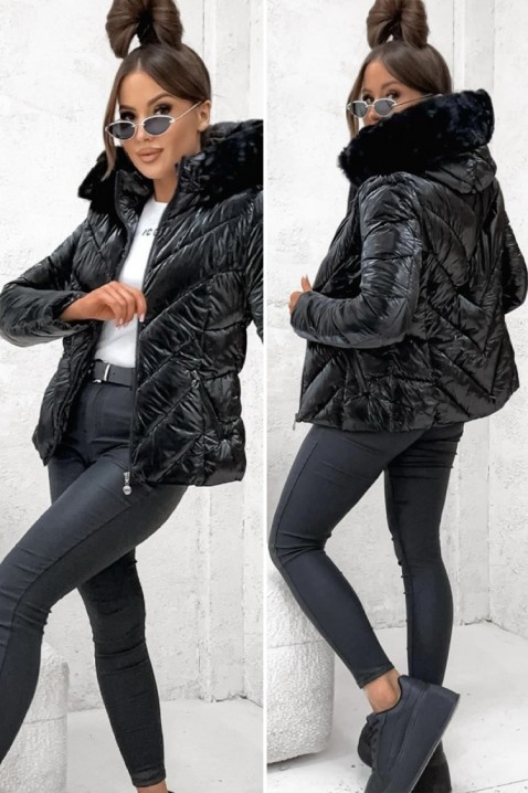 Яке AMOLGANA, Цвят: черен, IVET.BG - Твоят онлайн бутик.