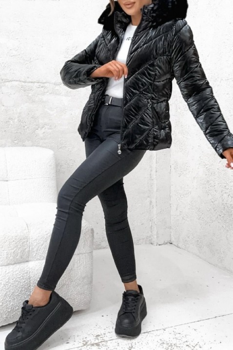 Яке AMOLGANA, Цвят: черен, IVET.BG - Твоят онлайн бутик.