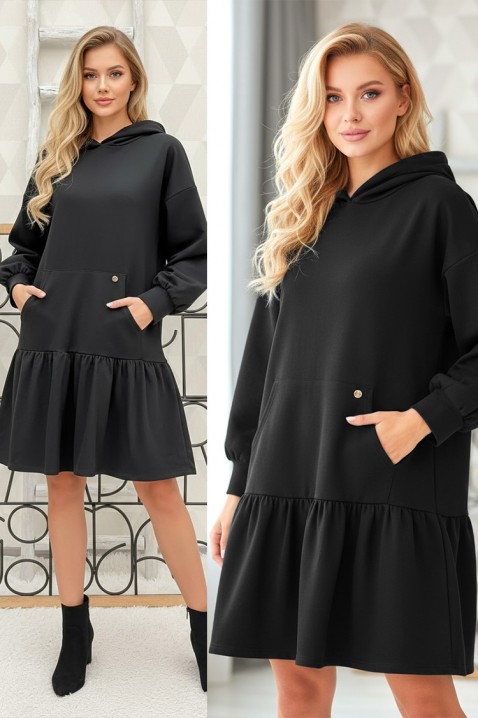 Туника DARMILDA, Цвят: черен, IVET.BG - Твоят онлайн бутик.