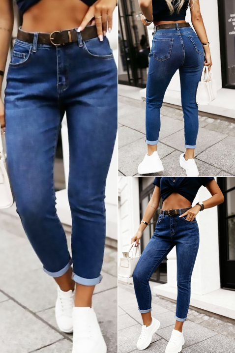 Дънки ALEORTA, Цвят: син, IVET.BG - Твоят онлайн бутик.