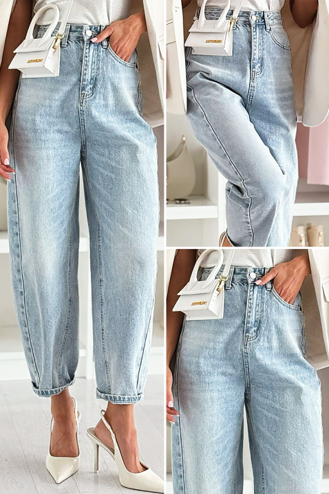 Дънки BANDIOLA, Цвят: светлосин, IVET.BG - Твоят онлайн бутик.