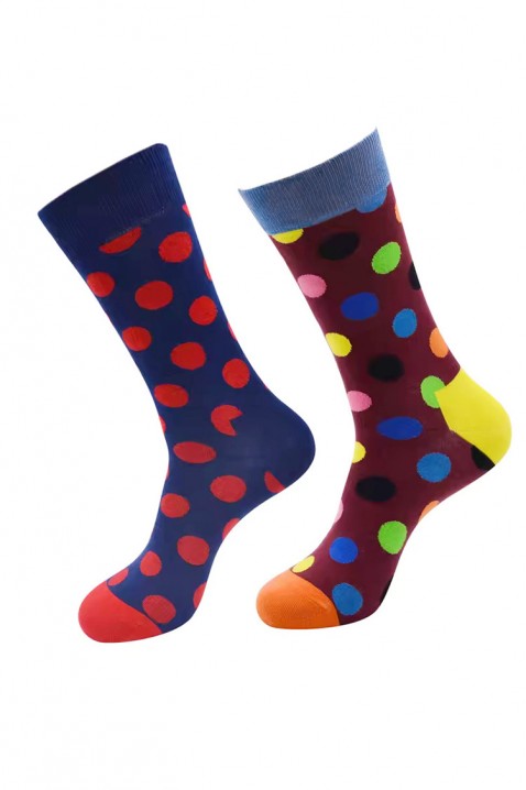 Комплект от 6 броя мъжки чорапи COLORITO, Цвят: многоцветен, IVET.BG - Твоят онлайн бутик.