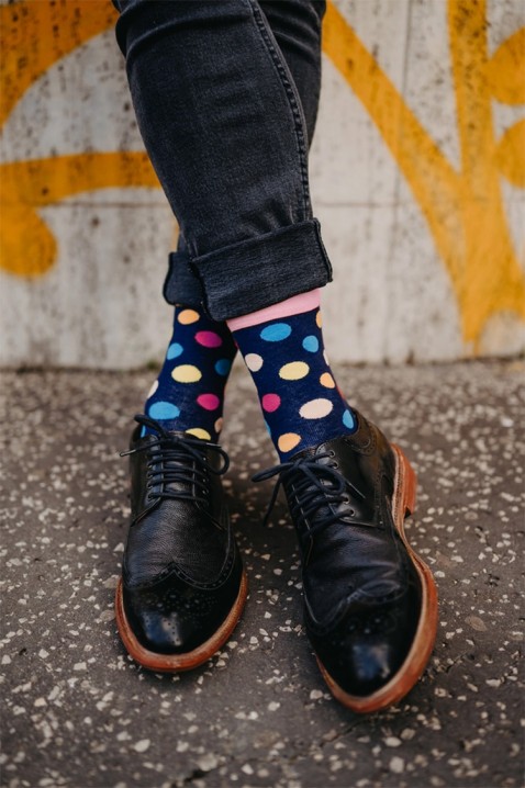 Комплект от 6 броя мъжки чорапи COLORITO, Цвят: многоцветен, IVET.BG - Твоят онлайн бутик.