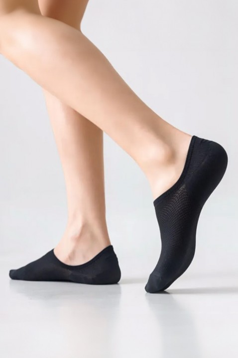 Комплект от 6 броя мъжки чорапи LOFTO, Цвят: черен, IVET.BG - Твоят онлайн бутик.