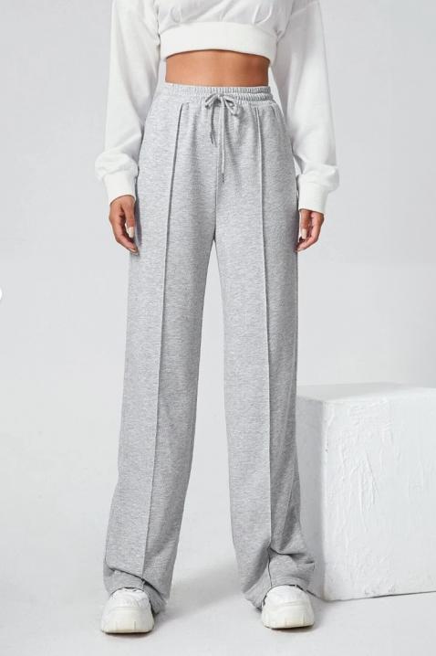 Панталон ALOSINA, Цвят: сив, IVET.BG - Твоят онлайн бутик.