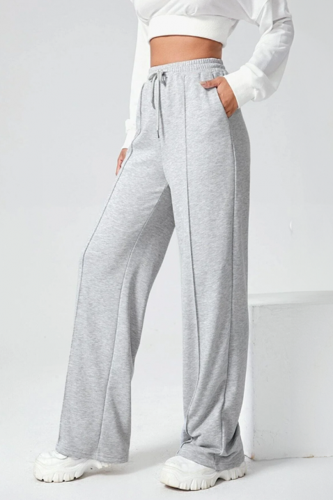 Панталон ALOSINA, Цвят: сив, IVET.BG - Твоят онлайн бутик.