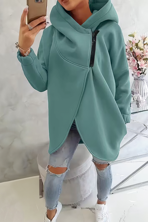 Суичър SIOMEJA SKY, Цвят: светлосин, IVET.BG - Твоят онлайн бутик.