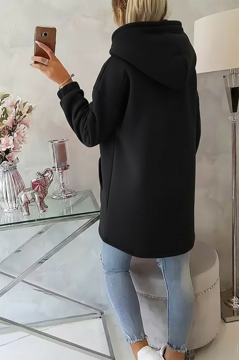 Суичър SIOMEJA BLACK, Цвят: черен, IVET.BG - Твоят онлайн бутик.