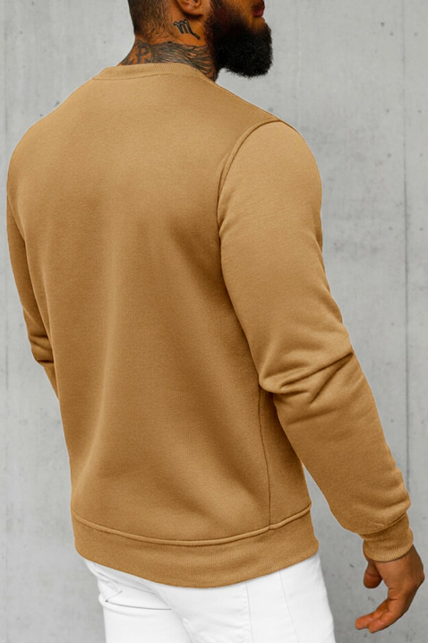 Мъжка блуза BRONOTI BROWN, Цвят: кафяв, IVET.BG - Твоят онлайн бутик.