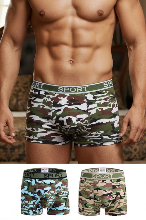 Комплект от 3 броя мъжки боксерки KREMZO, Цвят: многоцветен, IVET.BG - Твоят онлайн бутик.