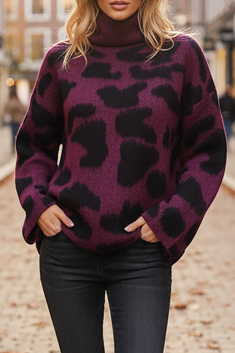 Пуловер VLORDENZA PURPLE, Цвят: лилав, IVET.BG - Твоят онлайн бутик.