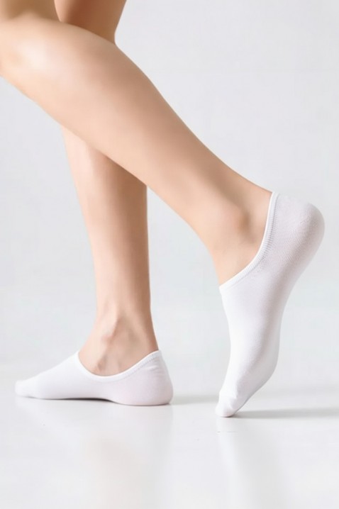 Комплект от 6 броя мъжки чорапи NOTILO, Цвят: бял, IVET.BG - Твоят онлайн бутик.